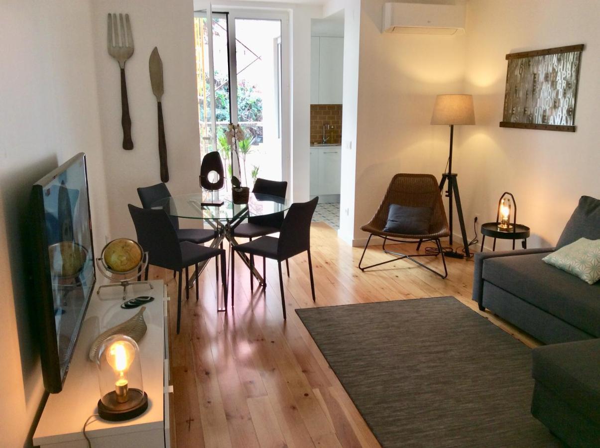 Whome Modern 1-Bed With Ac & Private Terrace Лиссабон Экстерьер фото