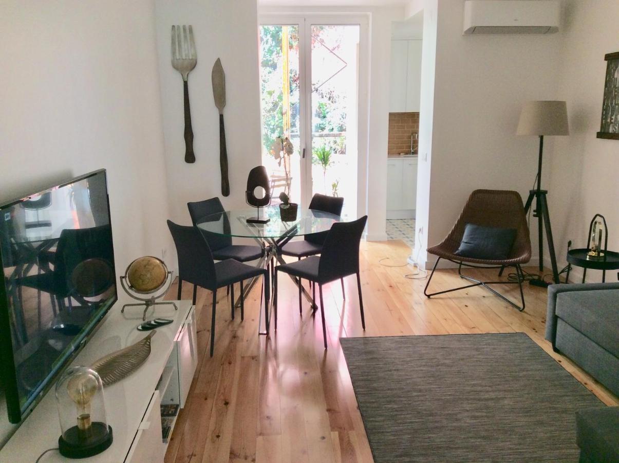Whome Modern 1-Bed With Ac & Private Terrace Лиссабон Экстерьер фото